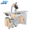 UV Vision Laser Marking Machine, Automatic Recognition And Positioning for Marking, Combined with Conveyor Belt