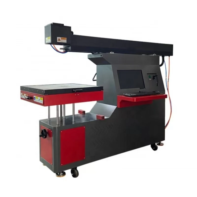 CO2 Laser Engraver Marker With Galvo Scan Head 600X600mm Marking Area 3D Dynamic Focusing Laser Marking