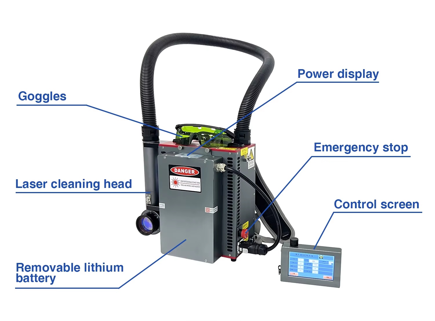max pulse laser cleaning machine6