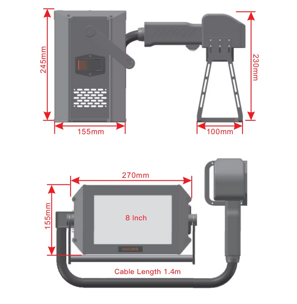 Handheld fiber laser marker1