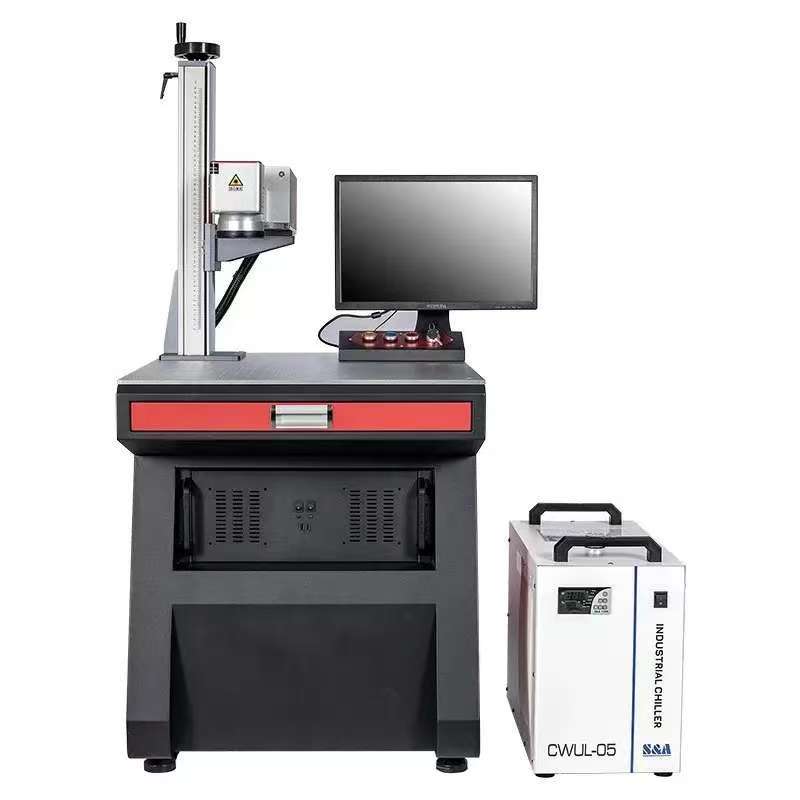 Low-Cost UV Laser Engraving Machine for Metals