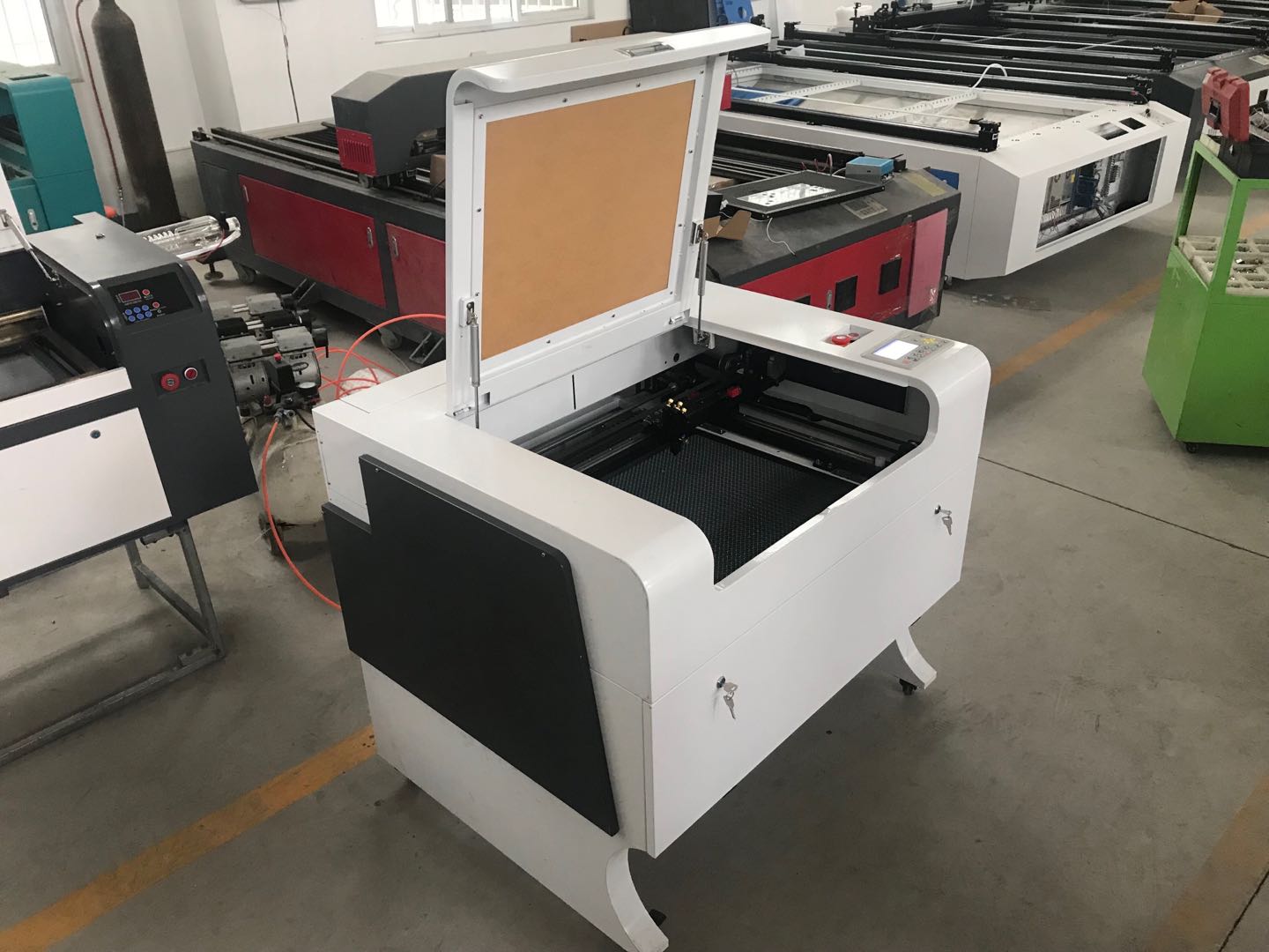 JW-4060 60w 80w 100w CO2 Laser Engraving And Cutting Machine for Wood Paper Plastic MDF Fabrics Acrylic
