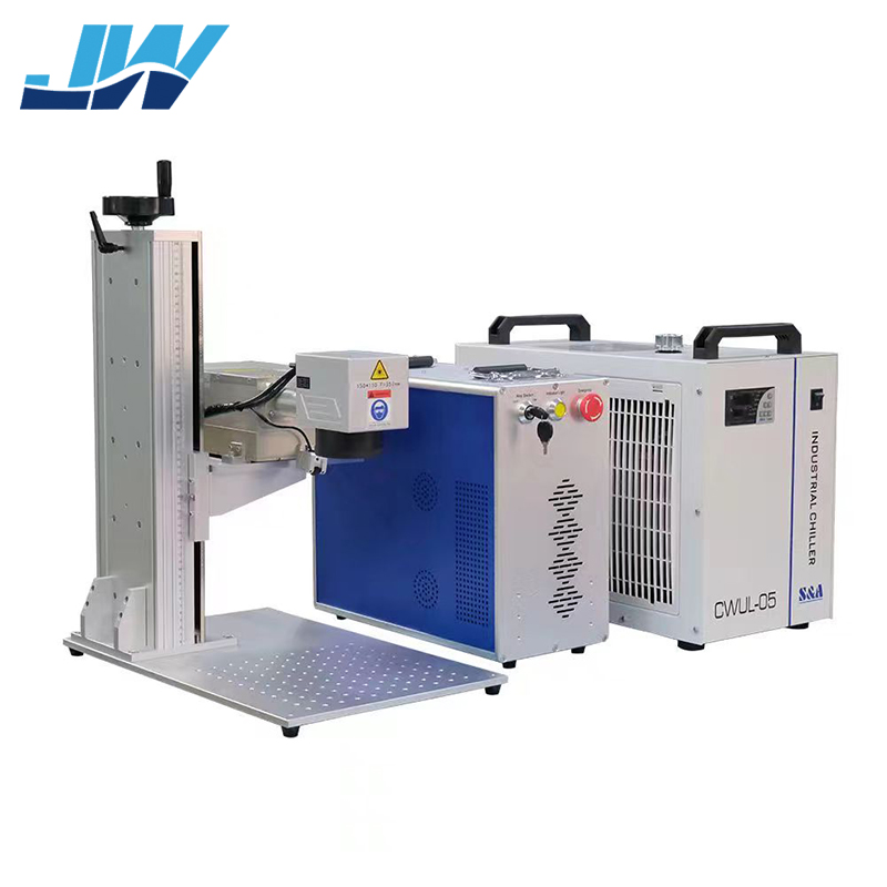 10W 5W 3W Split Tpe JPT UV Laser Marking Machine Glass Machine with Chiller And Rotary Axis for Metal Plastic Jewelry