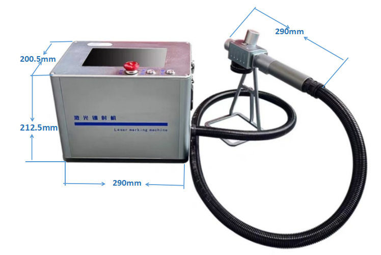 Mini Fiber Laser Marking Machine for Metal and Plastic