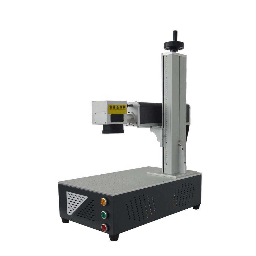 20W-50W Portable Fiber Laser Marking Machine Metal Plastic