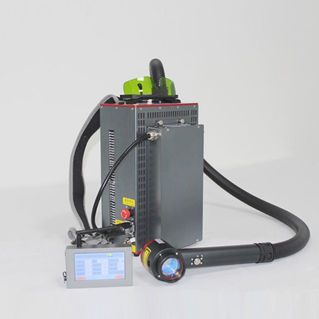 50w 100w 200w 300w Portable Laser Rust Remover for Machine Parts Rust, Paint Backpack MAX Pulse Fiber Laser Cleaning Machine