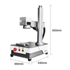 Desktop Portable 20w 30w Fiber Laser Marking Machine for Jewelry Sliver Gold Stainless Steel Metal Logo Marking 