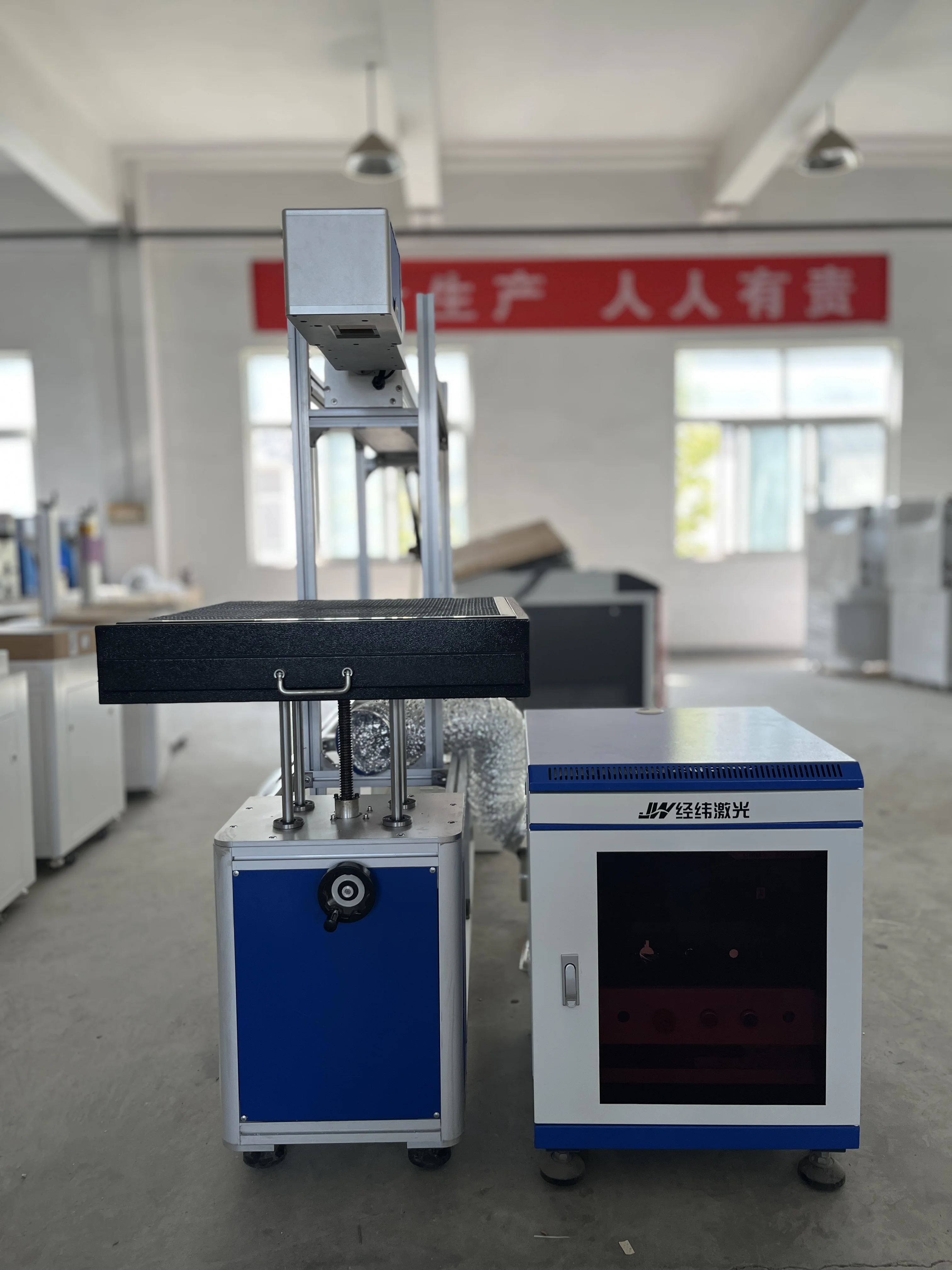 Low Cost Galvo CO2 Laser Marking Machine for Leather And Fabric Affordable Industrial Engraver for Custom Designs