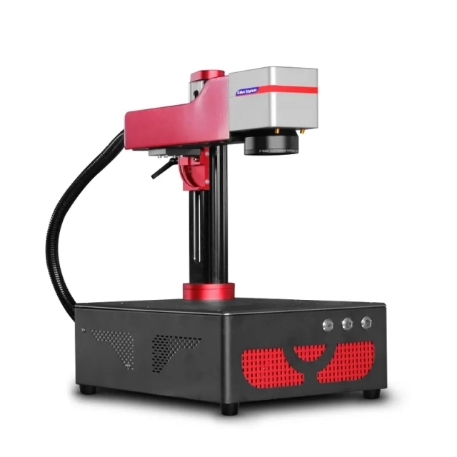 Desktop Small Fiber Laser Marking Machine Max Laser 20w 30w Laser Marker Engraver for Jewelry Gold Silver Metal