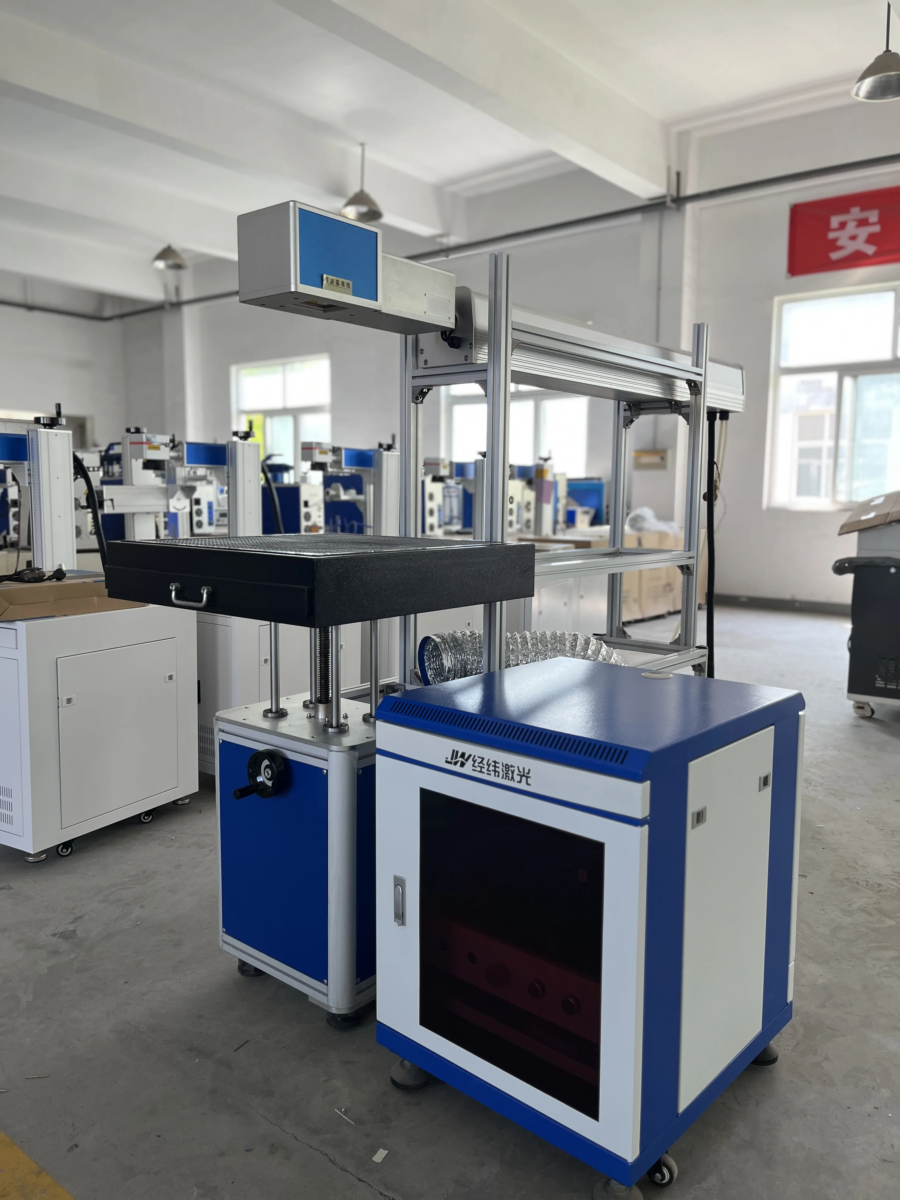 Low Cost Galvo CO2 Laser Marking Machine for Leather And Fabric Affordable Industrial Engraver for Custom Designs