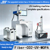 Cabinet UV Laser Marking Machine 3W 5W 10W, Closed UV Laser Engraver for Precision Marking Glass Plastic PCB Electronics