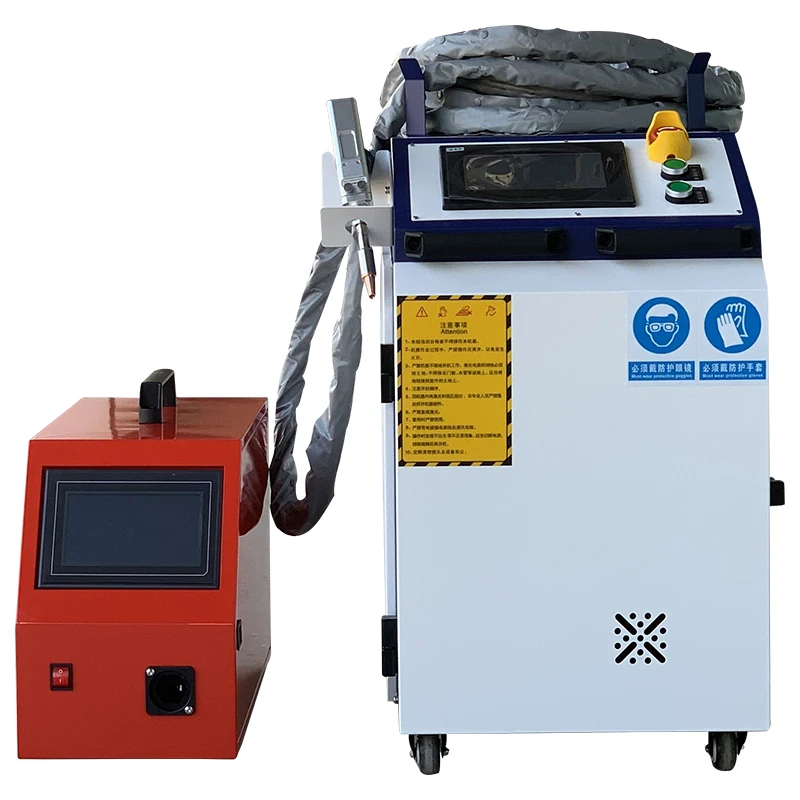 Factory Supply 1000W 1500W 2000W Fiber Handheld Laser Welding Machine Portable Laser Welder for Stainless Steel Aluminum Carbon Steel Metal Welding