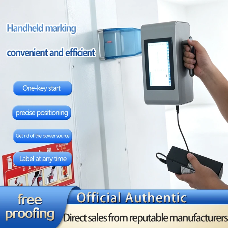 JW Touch Screen Fiber Laser Marker Desktop Safety Shield Laser Engraving Machine for Stainless Steel Plastic Batch Marking