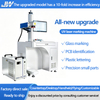 Cabinet UV Laser Marking Machine 3W 5W 10W, Closed UV Laser Engraver for Precision Marking Glass Plastic PCB Electronics