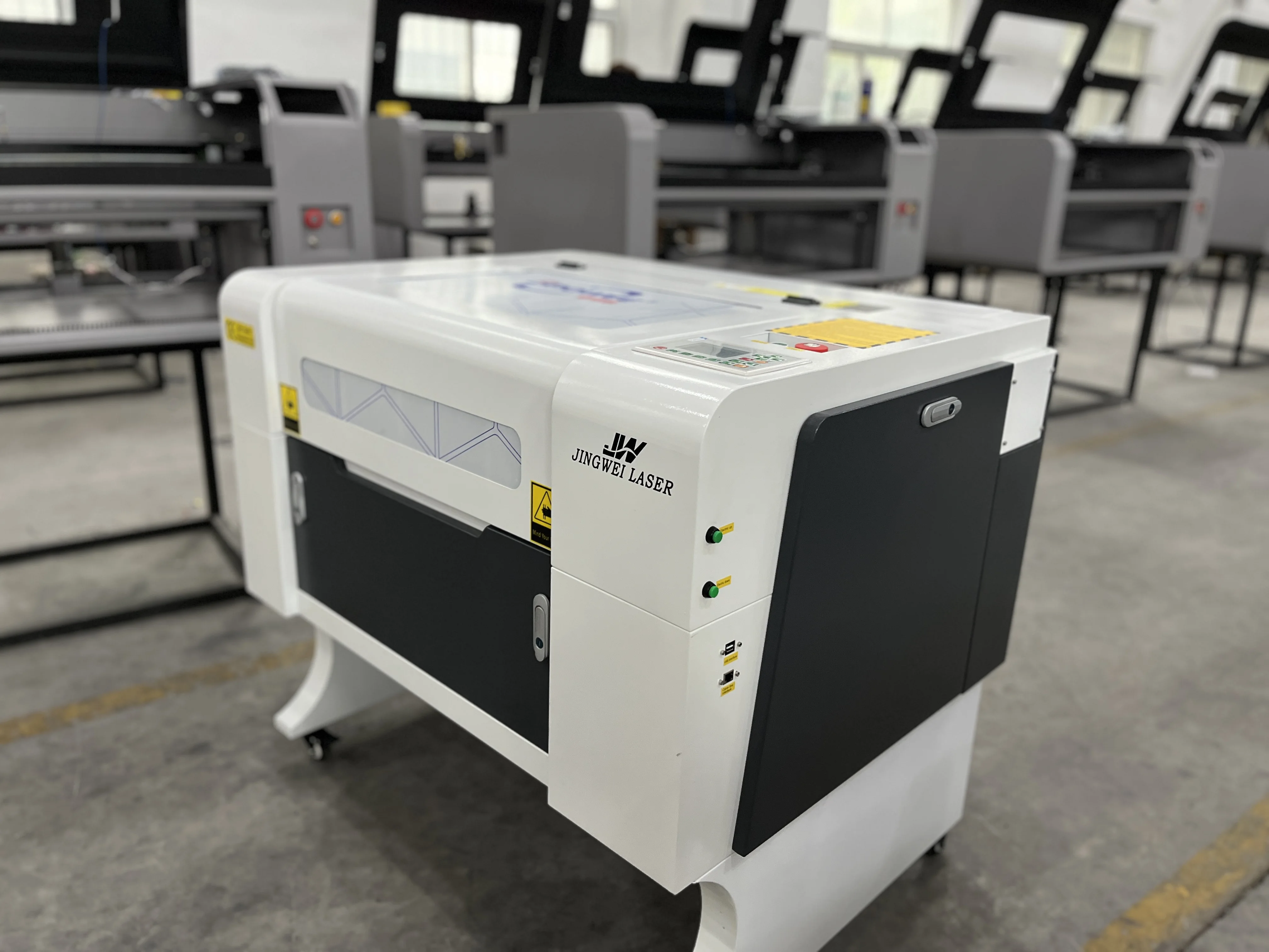 2 In 1 Dual Source Fiber & CO2 Laser Cutting Machine Metal Nonmetal Laser Cutter For Steel Acrylic Wood Leather