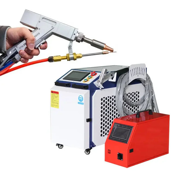 Factory Supply 1000W 1500W 2000W Fiber Handheld Laser Welding Machine Portable Laser Welder for Stainless Steel Aluminum Carbon Steel Metal Welding