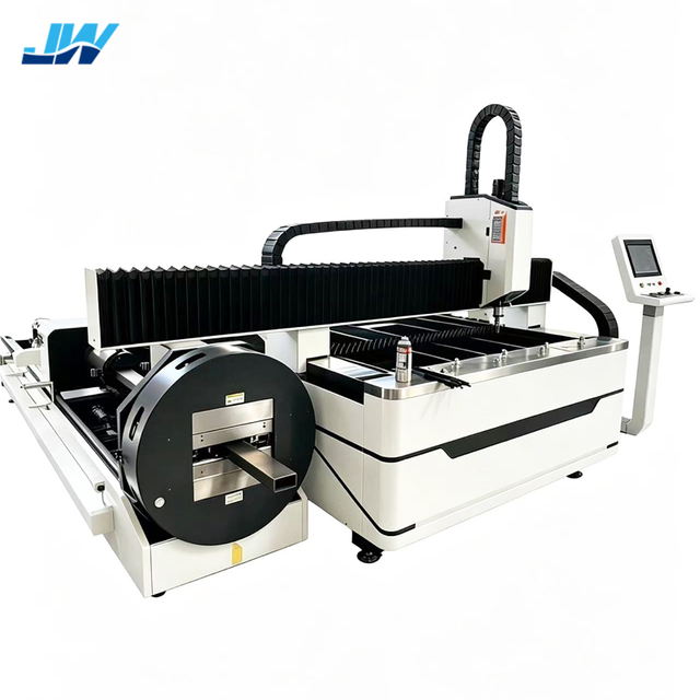 Fiber Laser Cutting Machine 1530, Plate and Tube Integrated Cutter for Sheet Metal and Metal Pipe